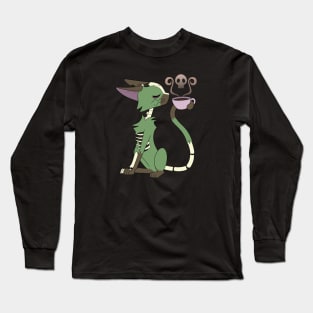 A-Meow-ricano Long Sleeve T-Shirt